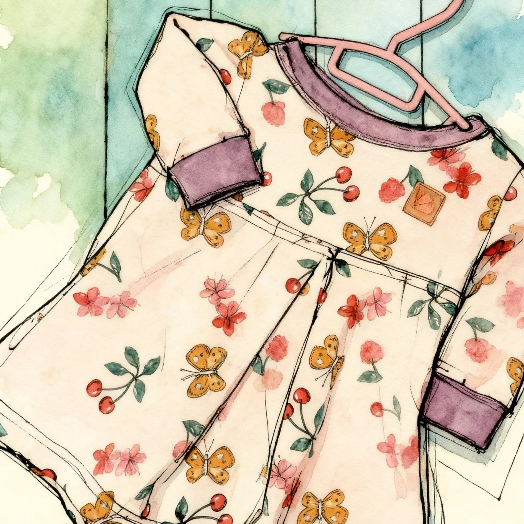 Entzückendes Baby- und Kinderkleid